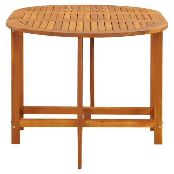 Vrtni stol od masivnog bagremovog drva 130 x 90 x 72 cm - 1 Stol od 130 cm Stol od 130 cm