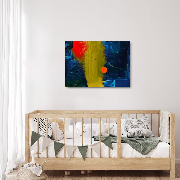 Staklena slika boja (70x50 cm)