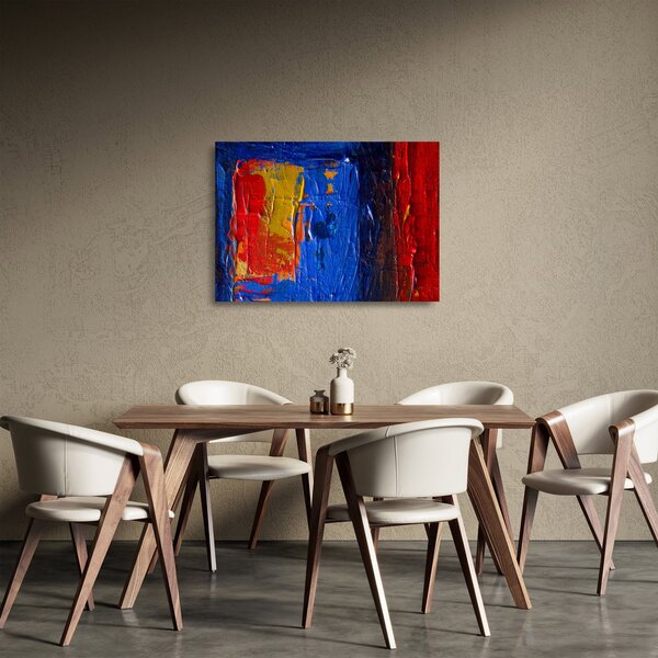 Staklena slika slikarskih boja (70x50 cm)