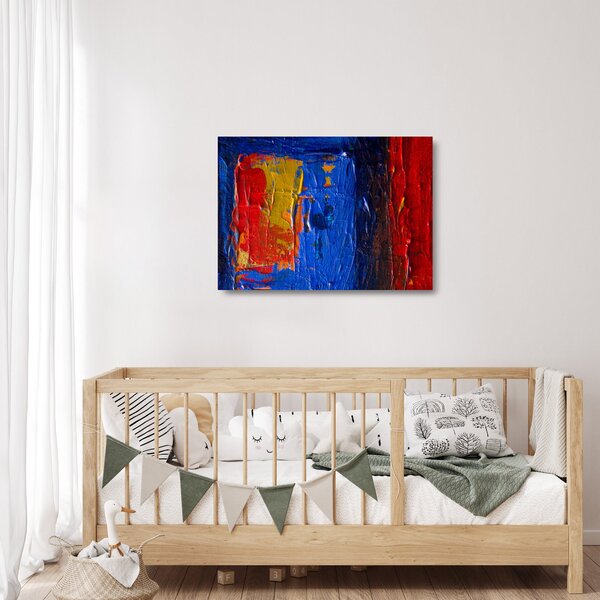 Staklena slika slikarskih boja (70x50 cm)