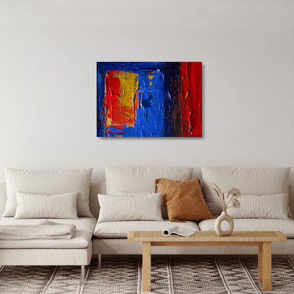 Staklena slika slikarskih boja (70x50 cm)