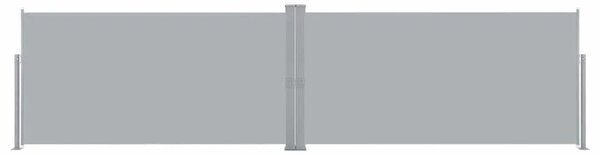 Bočna Tenda Uvlačiva 160x600 cm Siva - Siva 160 x 600 cm