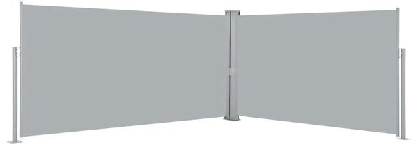 Bočna Tenda Uvlačiva 160x600 cm Siva - Siva 160 x 600 cm