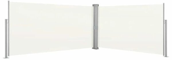 Bočna tenda uvlačiva 160 x 600 cm krem boje - Krema 160 x 600 cm