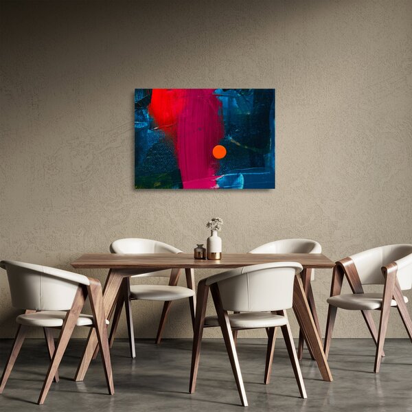 Staklena slika boje (70x50 cm)