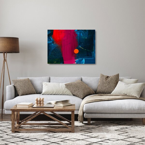 Staklena slika boje (70x50 cm)