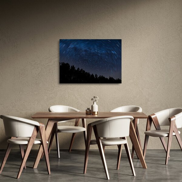 Staklena slika noćnog neba (70x50 cm)