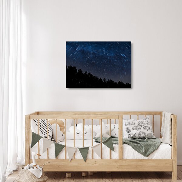 Staklena slika noćnog neba (70x50 cm)