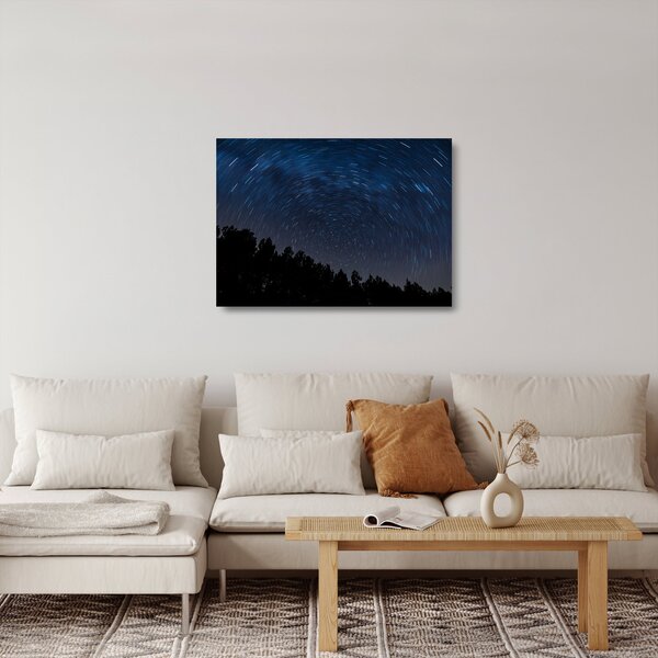 Staklena slika noćnog neba (70x50 cm)