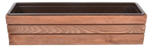 Drvena tegla za cvijeće 61 cm Modern – Rojaplast