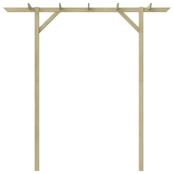 Vrtna pergola 205 x 40 x 203 cm drvena - 200 x 40 x 205 cm 1 200 x 40 x 205 cm