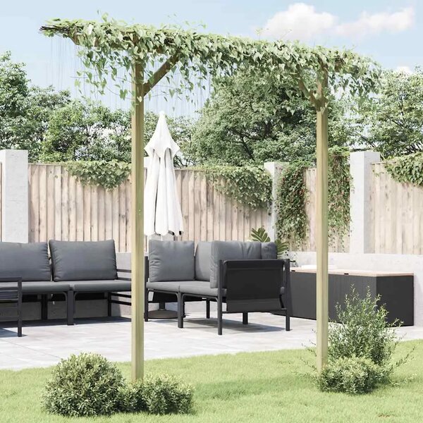 Vrtna pergola 205 x 40 x 203 cm drvena - 200 x 40 x 205 cm 1 200 x 40 x 205 cm