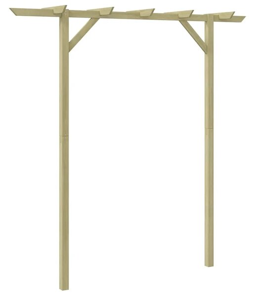 Vrtna pergola 205 x 40 x 203 cm drvena - 200 x 40 x 205 cm 1 200 x 40 x 205 cm