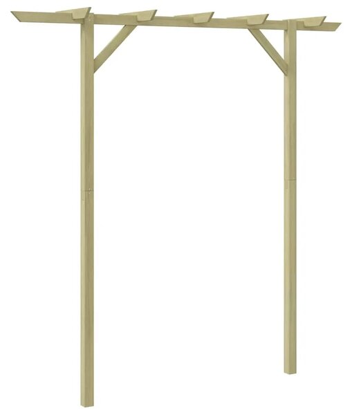 Vrtna pergola 205 x 40 x 203 cm drvena - 200 x 40 x 205 cm 1 200 x 40 x 205 cm