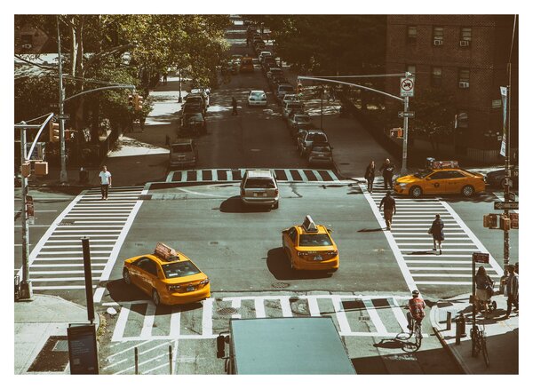 Staklena slika - New York (70x50 cm)