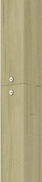 Vrtna pergola 205 x 40 x 203 cm drvena - 200 x 40 x 205 cm 1 200 x 40 x 205 cm