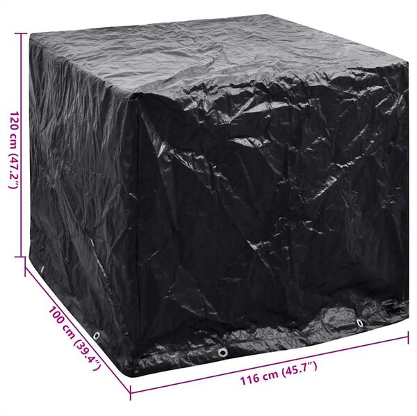 Navlaka za spremnik IBC s 8 ušica 116 x 100 x 120 cm - 1 1