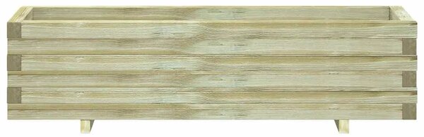 Sadilica 120 x 40 x 30 cm drvena pravokutna - Zelena 120 x 40 x 30 cm 1 Zelena