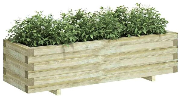 Sadilica 120 x 40 x 30 cm drvena pravokutna - Zelena 120 x 40 x 30 cm 1 Zelena