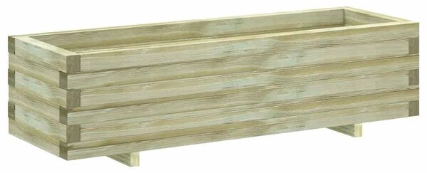 Sadilica 120 x 40 x 30 cm drvena pravokutna - Zelena 120 x 40 x 30 cm 1 Zelena