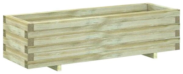 Sadilica 120 x 40 x 30 cm drvena pravokutna - Zelena 120 x 40 x 30 cm 1 Zelena