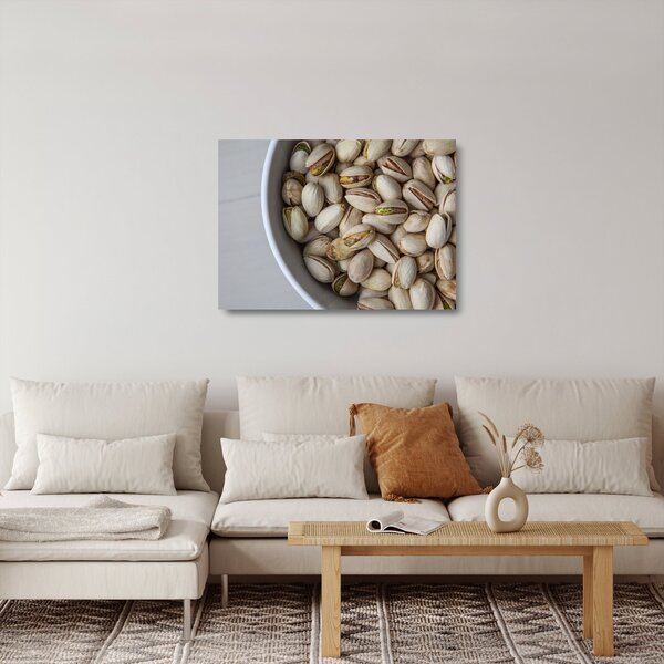 Staklena slika - pistacija (70x50 cm)