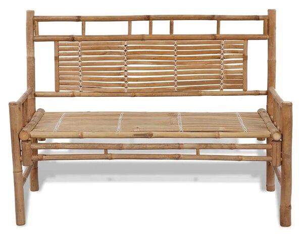 Vrtna klupa 120 cm od bambusa