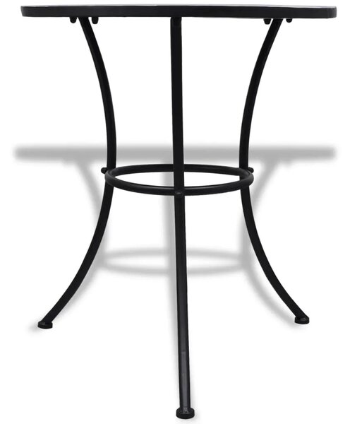 Bistro stolić plavo-bijeli 60 cm s mozaikom - Plava 60 x 70 cm 1 Plava