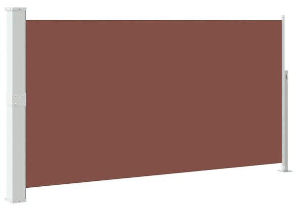 Uvlačiva bočna tenda za terasu 160 x 300 cm smeđa - Smeđa 160 x 300 cm 1 Smeđa