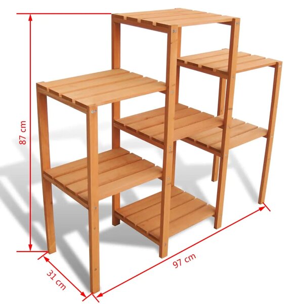 Vrtni stalak za biljke 97 x 31 x 87 cm