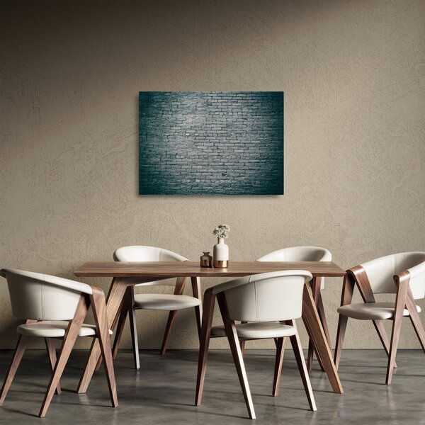 Staklena slika zida od opeke (70x50 cm)
