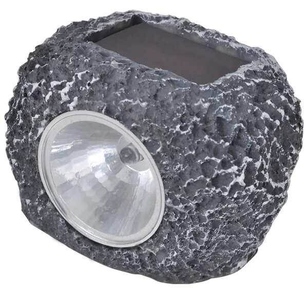 Vanjski LED reflektor na solarni pogon u obliku kamena 12 kom