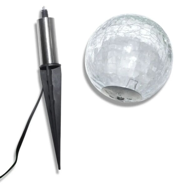 Solarna zdjela 3 LED vrtne svjetiljke sa solarnim panelima - 3 1 3