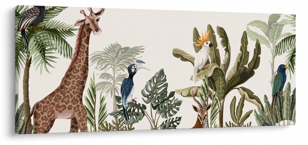 Slika - Prebivalci Afrike (120x50 cm)