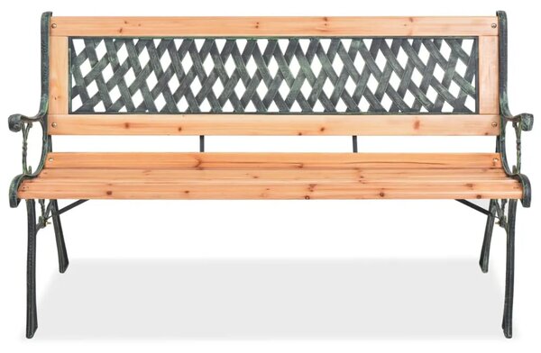 Vrtna klupa 122 cm drvena - 122 cm 1 Model dijamanta 1