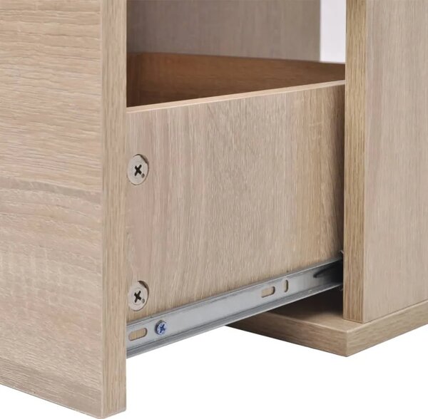 7-Dijelni Set Namještaja za Kupaonicu sa Lavabo - Umivaonikom Bež - Bež 150 x 45 x 45 cm 7 1