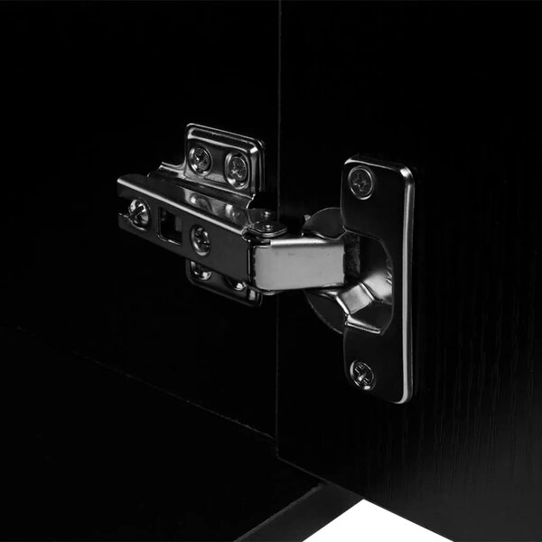 9-dijelni Crni Komplet Namještaja za Kupaonu sa Lavabo - Umivaonikom - Crna 150 x 45 x 45 cm 9 1