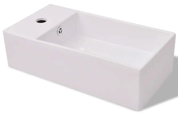 3-Dijelni Komplet Namještaja za Kupaonicu s Lavabo - Umivaonikom Crni - Crna 48 x 25 x 48 cm 3 1