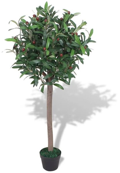 Umjetni Lovor s Lončanicom 120 cm Zeleni - Zelena 120 cm 1 Lovor