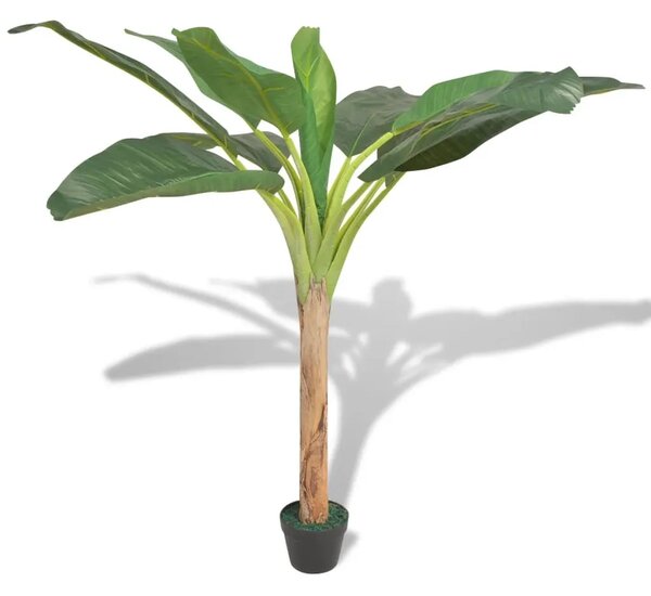 Umjetno Drvo Banane s Lončanicom 150 cm Zeleno - 150 cm 1 150 cm
