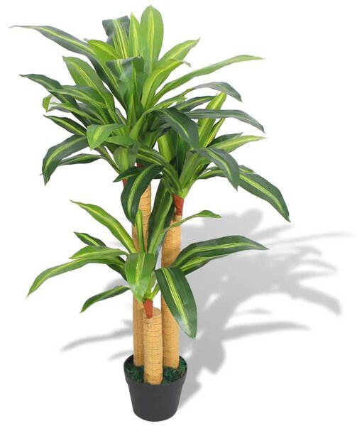Umjetna biljka Dracena s posudom 100 cm Zelena - Zelena 1 zmajevac / 100 cm Zmajevac / 100 cm