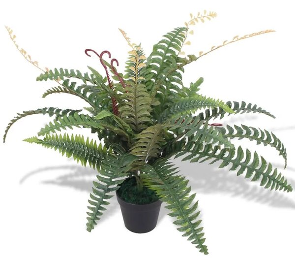 Umjetna Biljka Paprat s posudom 60 cm Zelena - Zelena 1 paprat / 60 cm Paprat / 60 cm