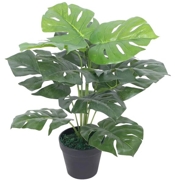 Umjetna Biljka Monstera s Posudom 45 cm Zelena - Zelena 45 cm 1 Monstera