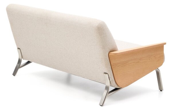 Bež sofa od šenila 165 cm Amsen – Kave Home