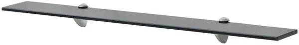 Zidna Polica Staklena 80x20 cm 8 mm - Crna 80 x 20 cm 1 1