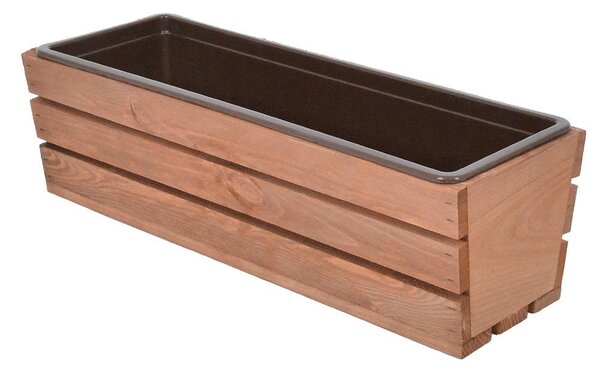 Drvena tegla za cvijeće 51 cm Modern – Rojaplast