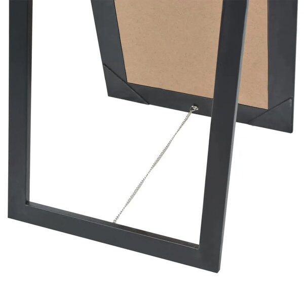 Samostojeće zidno ogledalo u baroknom stilu 160 x 40 cm crno - Crna 160 x 40 cm 1 Crna