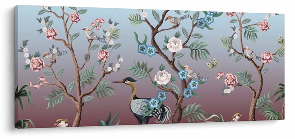 Slika - Ptičji park (120x50 cm)