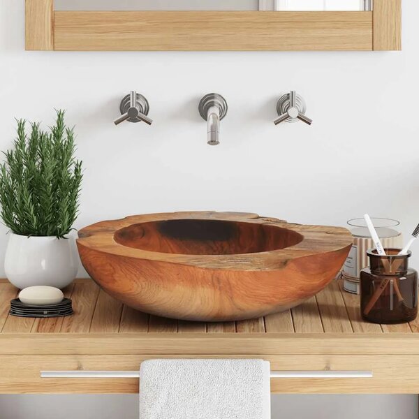 Lavabo - Umivaonik od masivne tikovine 45 cm - 45 cm 45 cm