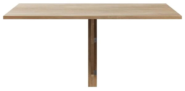 Sklopivi zidni stolić boja hrasta 100 x 60 cm - Smeđa 1 Smeđa